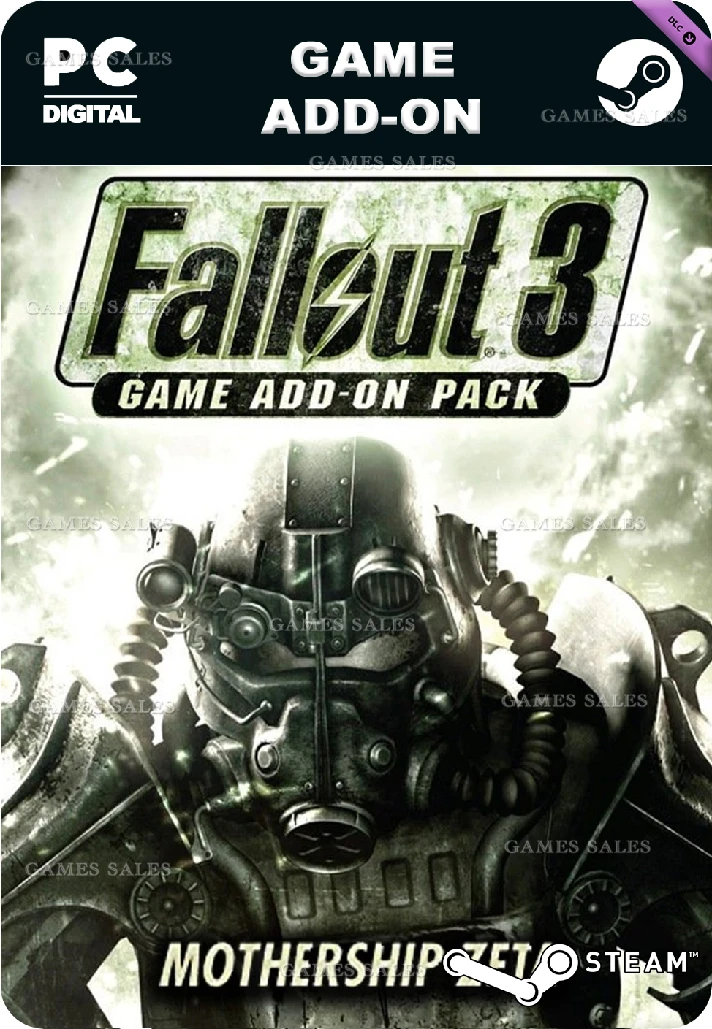 ✅💙FALLOUT 3 - MOTHERSHIP ZETA💙STEAM GIFT🤖AUTO