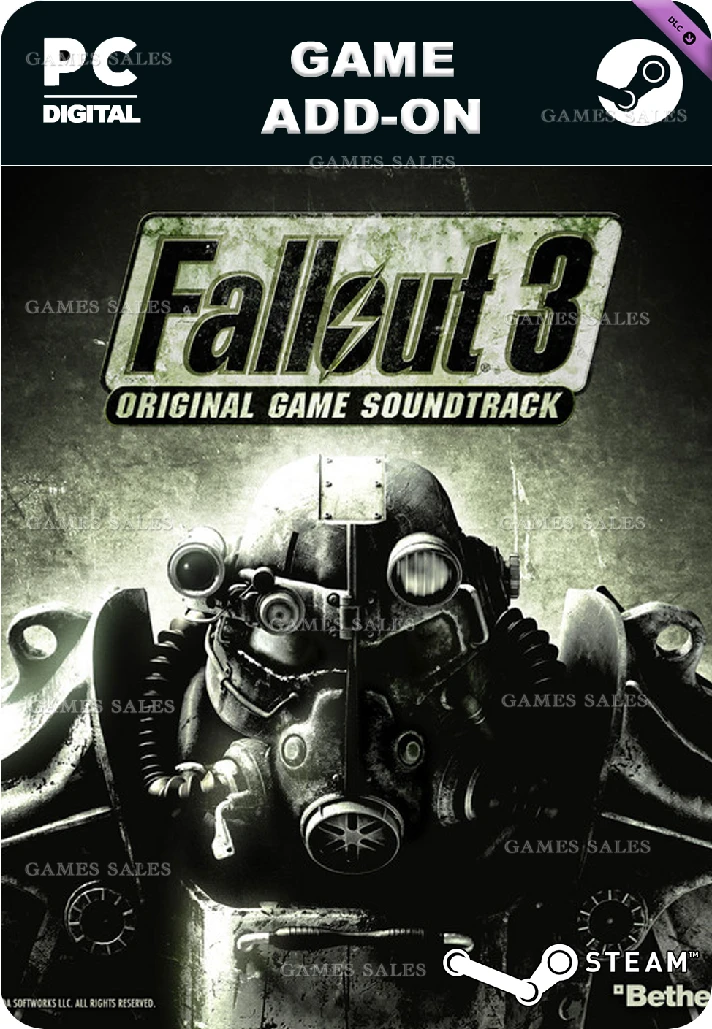 ✅💙FALLOUT 3 - SOUNDTRACK💙STEAM GIFT🤖AUTODELIVERY🤖