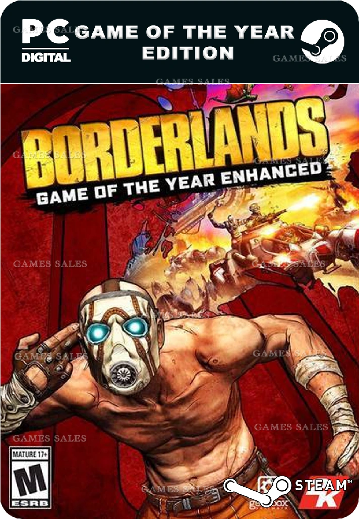 ✅💙BORDERLANDS GAME OF THE YEAR ENHANCED💙STEAM GIFT🤖A