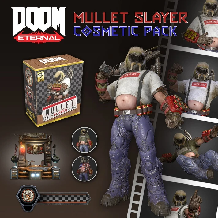 Mullet Slayer Master Collection Cosmetic Pack✅PSN