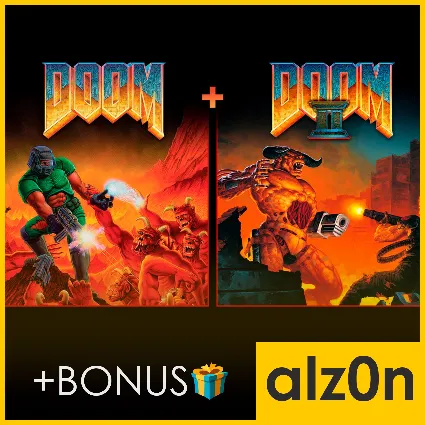 🟥 Doom + Doom II + 450 игр 🧿 ПК