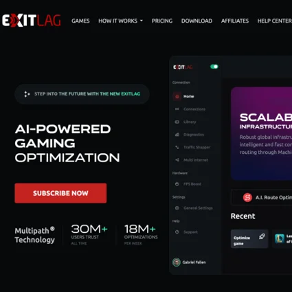 ⭐ Подписка EXITLAG 30-180-365 ДНЕЙ 🔑 ЛИЦЕНЗИЯ КЛЮЧ 🔑