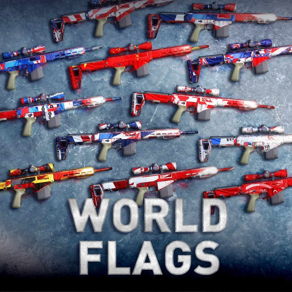 Sniper Ghost Warrior Contracts World Flags Skin PackP