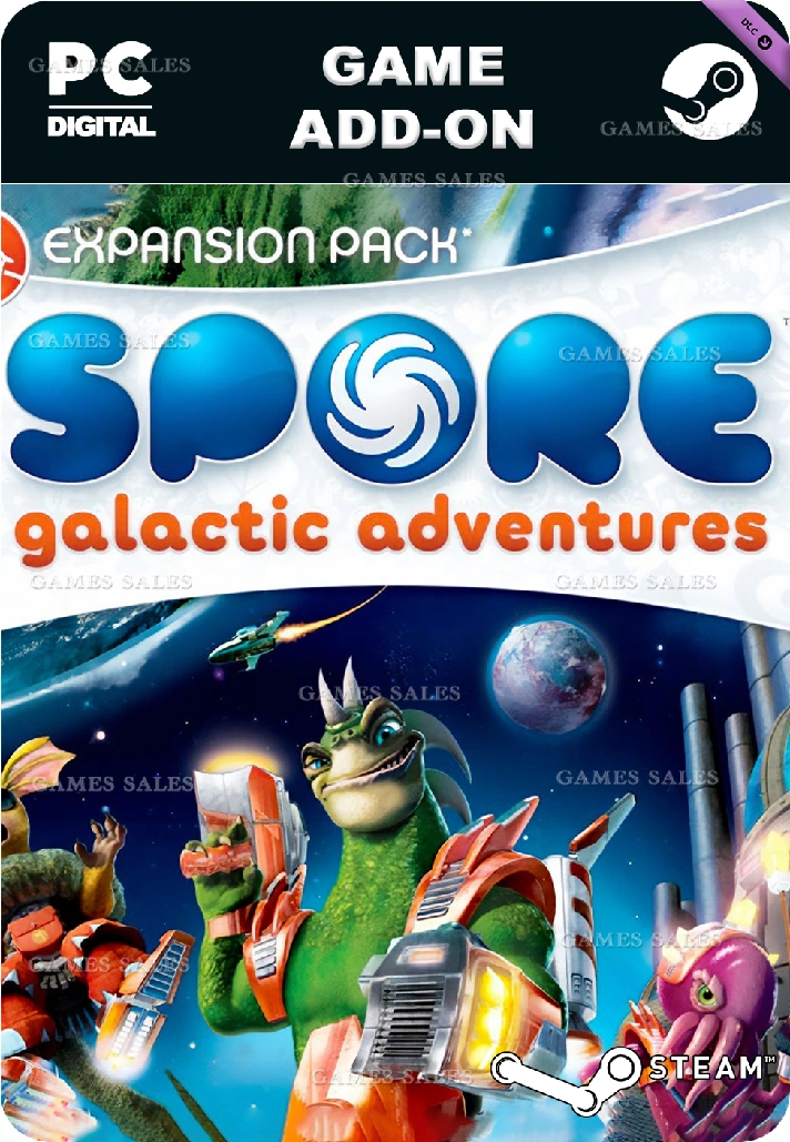 ✅💙SPORE™ GALACTIC ADVENTURES DLC💙STEAM GIFT🤖AUTO