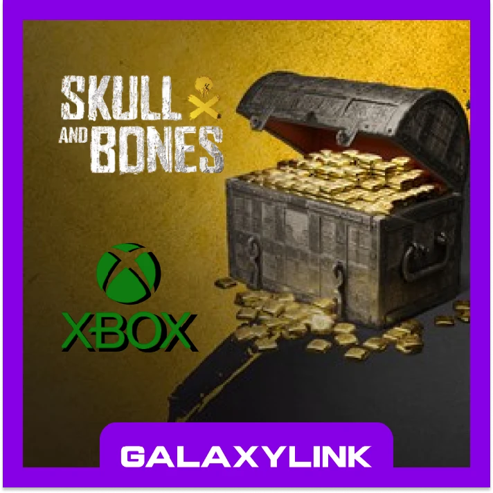 🏴‍☠️ SKULL AND BONES 💰 GOLD -  500/7800 🎮 XBOX