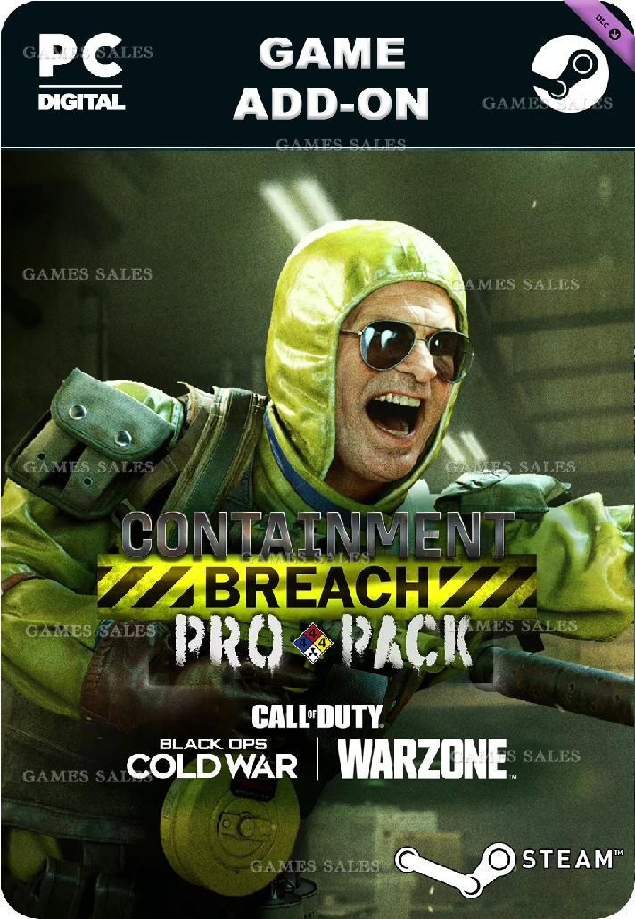 ✅💙COD: BLACK OPS COLD WAR CONTAINMENT BREACH: PRO PACK