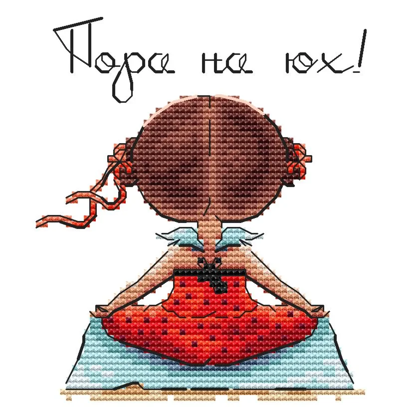 Эксклюзив. схема для вышивки крестом Дзен