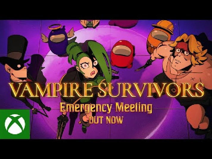 ✅ Vampire Survivors: Emergency Meeting XBOX PC Key 🔑