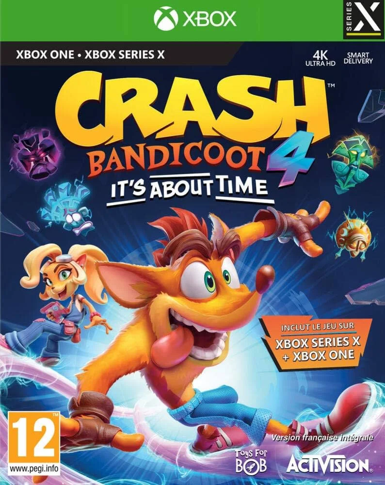 ⭐️ Crash Bandicoot 4 It's About Time Xbox One Series XS