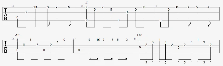 Sheet music for guitar! Salvatore Adamo - Tombe La Neig