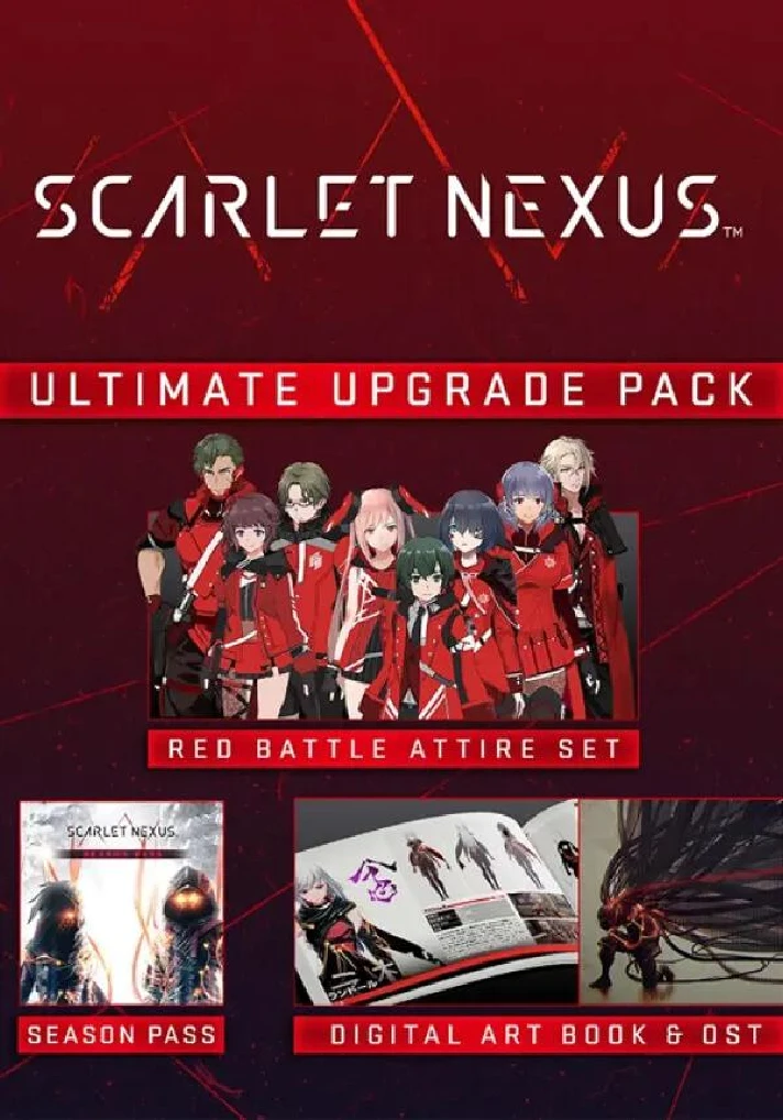 DLC SCARLET NEXUS – Ultimate Upgrade Pack STEAM KEY🔑