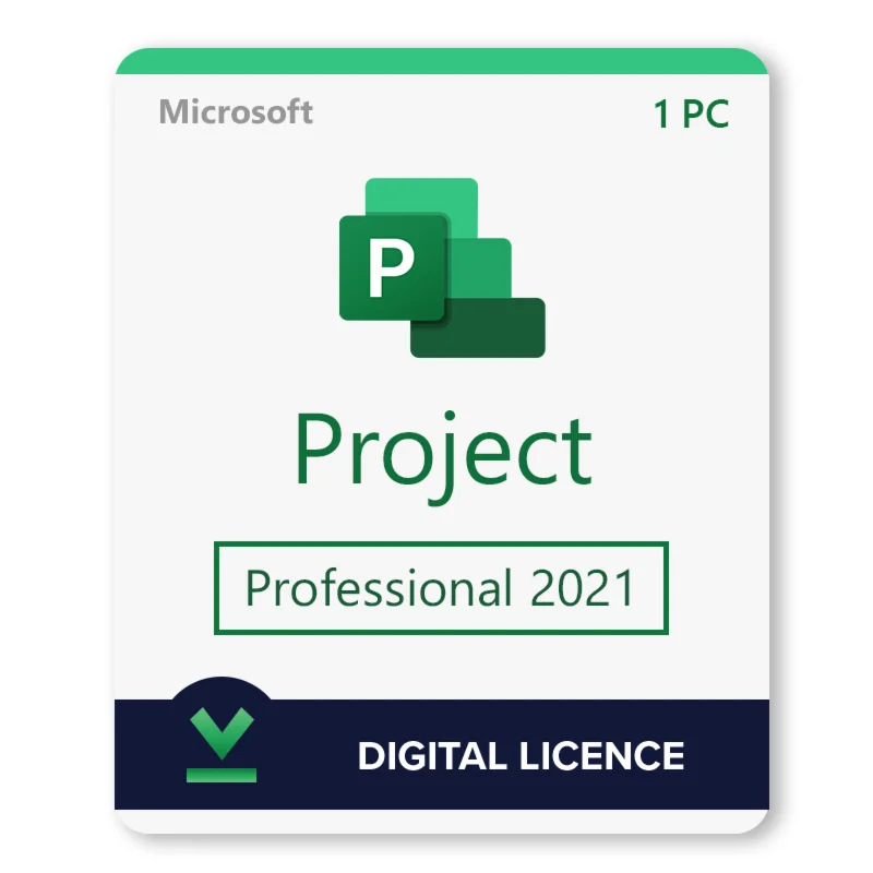 Профессиональная цифровая лицензия Microsoft Project 20