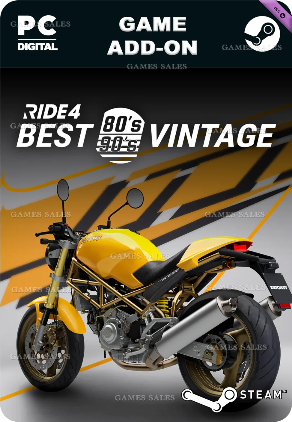 RIDE 4 - BEST VINTAGE 80\'S - 90\'SSTEAM GIFT????АВТО