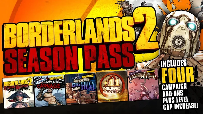 DLC Borderlands 2 - Season Pass STEAM KEY🔑 ALL COUNTRI