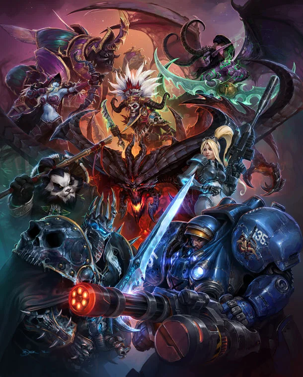 Heroes of the Storm (Battle.net account) EU/RU
