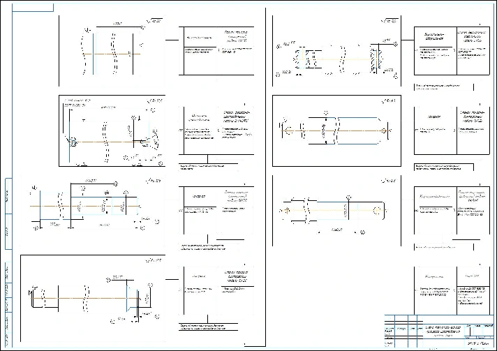 Lead screw. Drawings and technological process