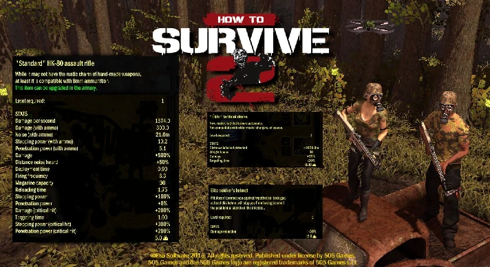 ✅💙HOW TO SURVIVE 2 - ELITE SOLDIER SKIN PACK💙STEAM