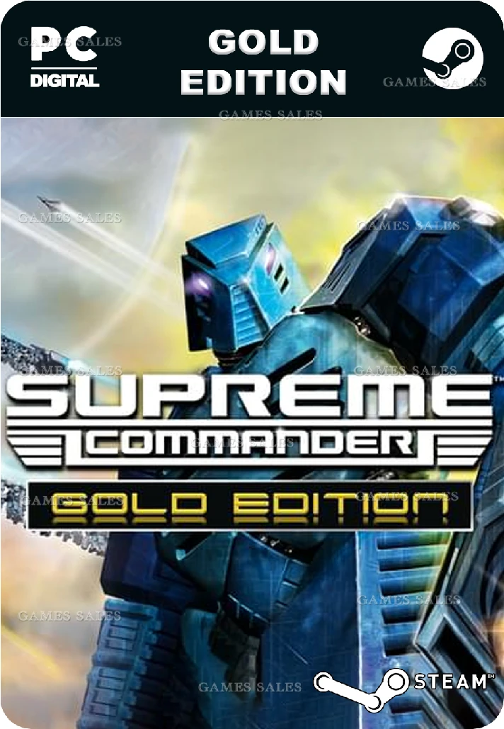 ✅💙SUPREME COMMANDER GOLD EDITION💙STEAM GIFT🤖AUTO