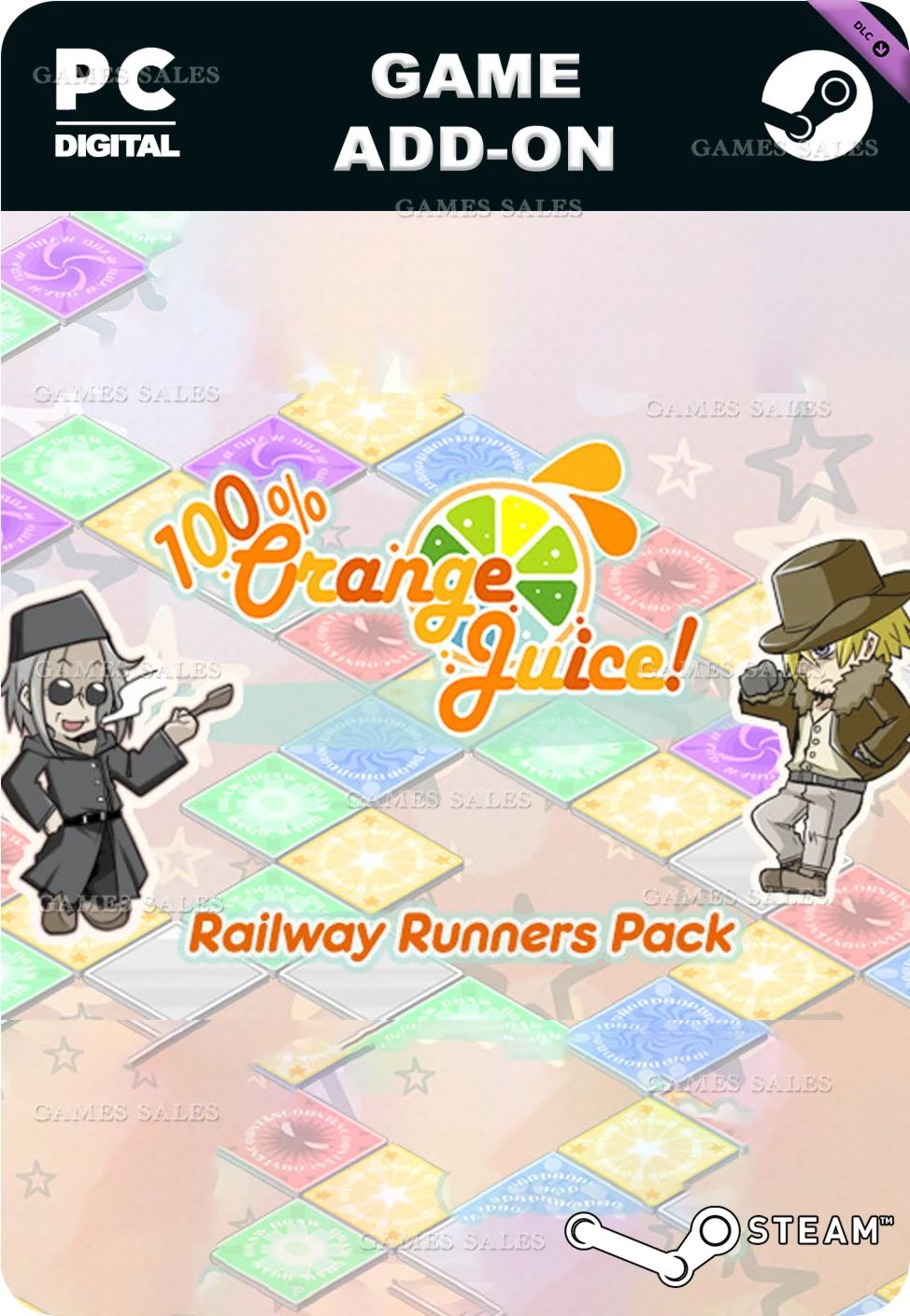 100% ORANGE JUICE - RAILWAY RUNNERS PACKSTEAM GIFT