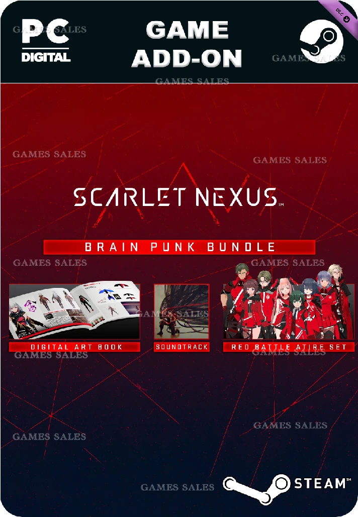 ✅💙SCARLET NEXUS BRAIN PUNK BUNDLE💙STEAM GIFT🤖AUTO