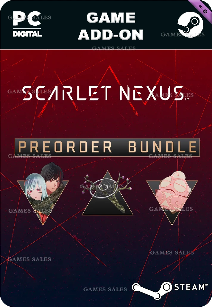 ✅💙SCARLET NEXUS PRE-ORDER BUNDLE💙STEAM GIFT🤖AUTO