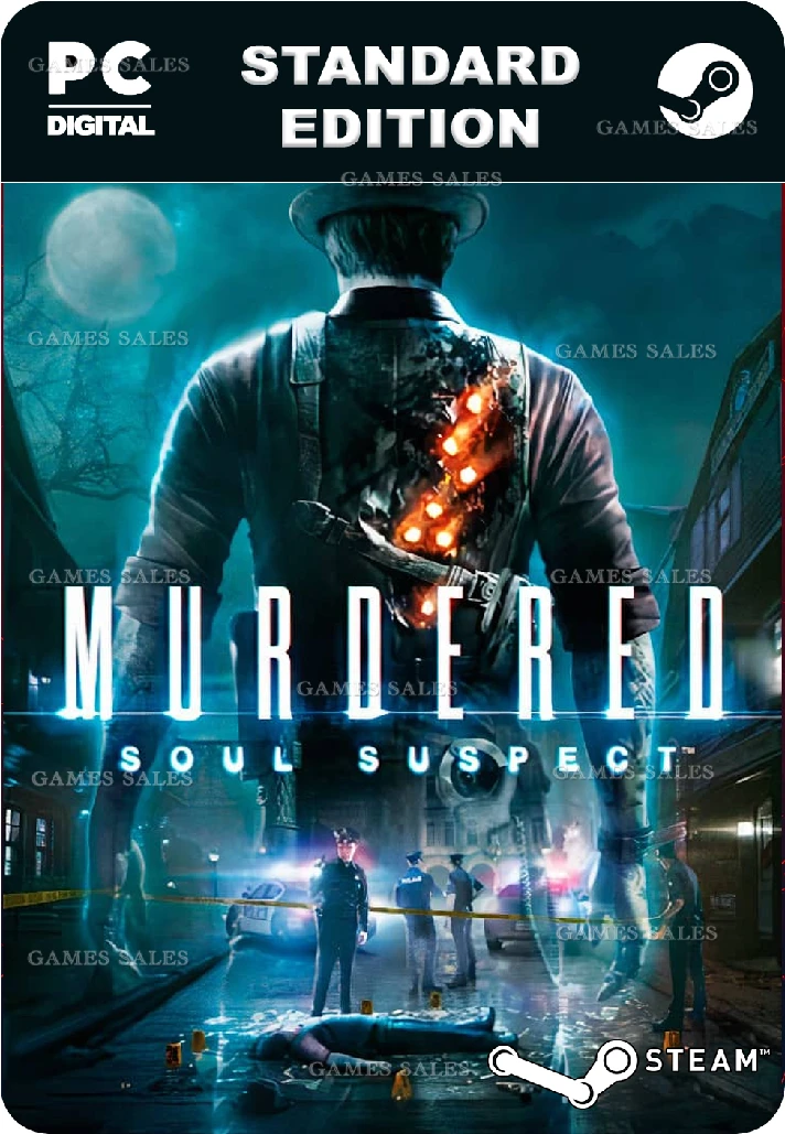 ✅💙MURDERED: SOUL SUSPECT💙STEAM GIFT🤖AUTODELIVERY🤖