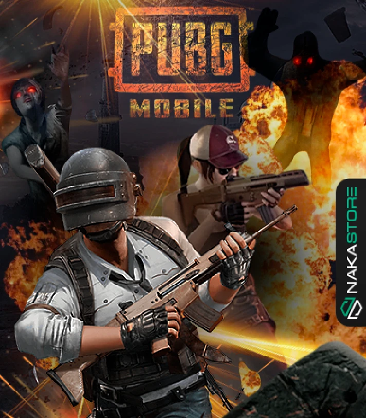 AUTO UID⚫️60-8100+RP⚫️PUBG MOBILE GLOBAL💎NAKASTORE💎