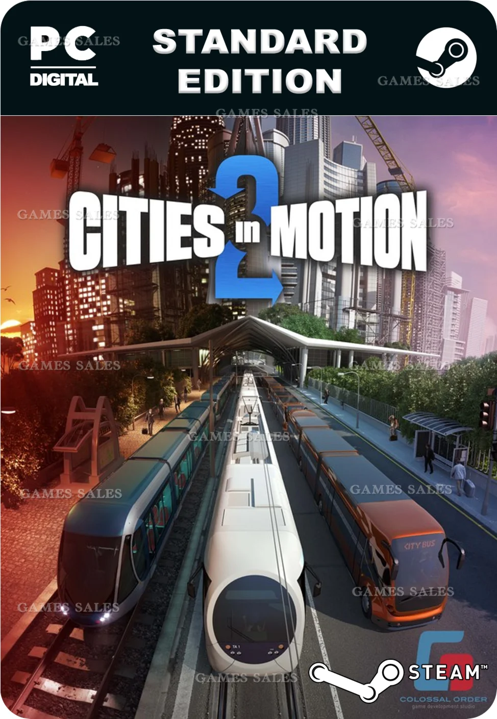 CITIES IN MOTION 2STEAM GIFT????АВТОДОСТАВКА????