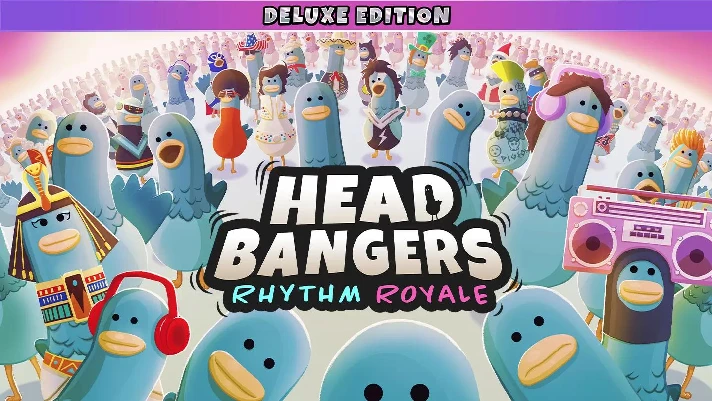 Headbangers: Rhythm Royale - Deluxe Edition KEY🔑