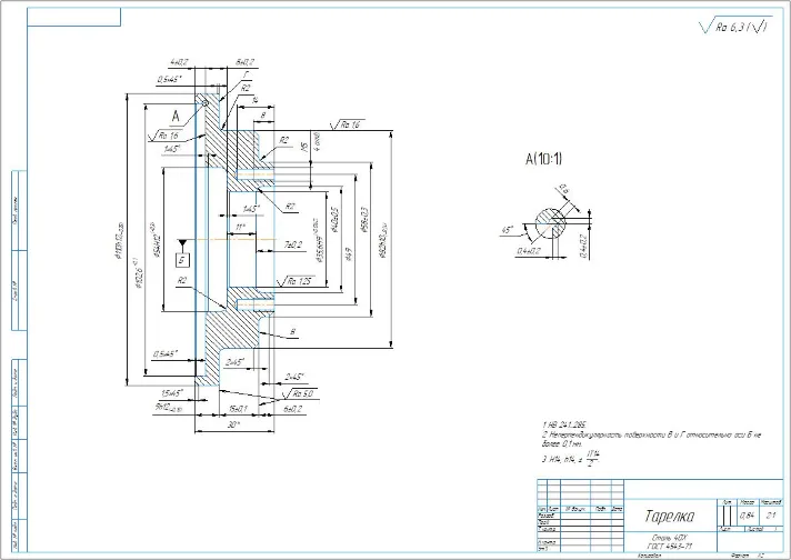 Buy Plate. Drawings and manufacturing process