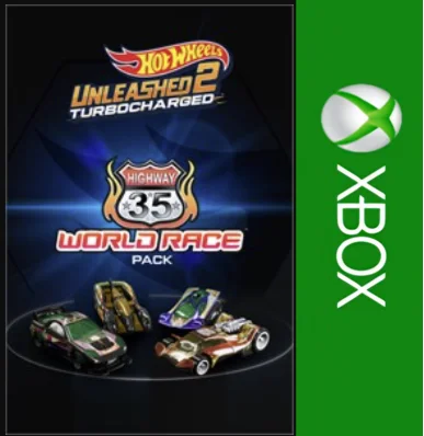 ⭐HOT WHEELS UNLEASHED 2 Highway 35 World Race Pack⭐XBOX