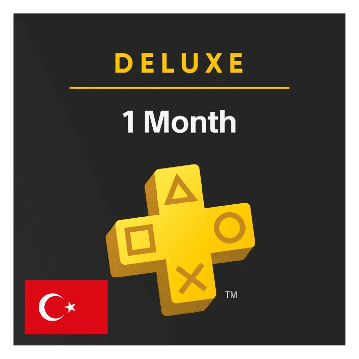 PlayStation Plus (PS PLUS) Deluxe - 1 month (Turkey)