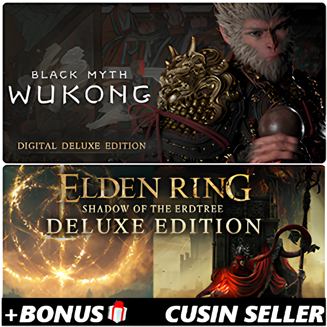 BLACK MYTH: WUKONG DELUXE + ELDEN RING DELUXE (ВСЕ DLC)