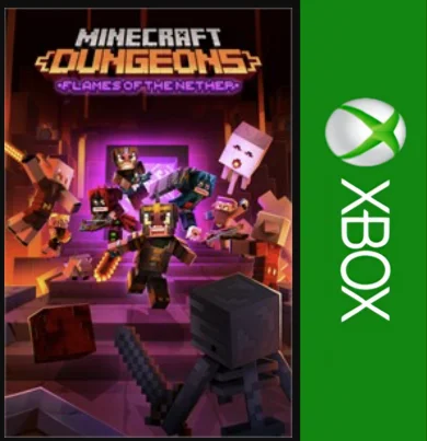 ☑️⭐Minecraft Dungeons: Пламя Нижнего мира XBOX⭐Актив⭐☑️
