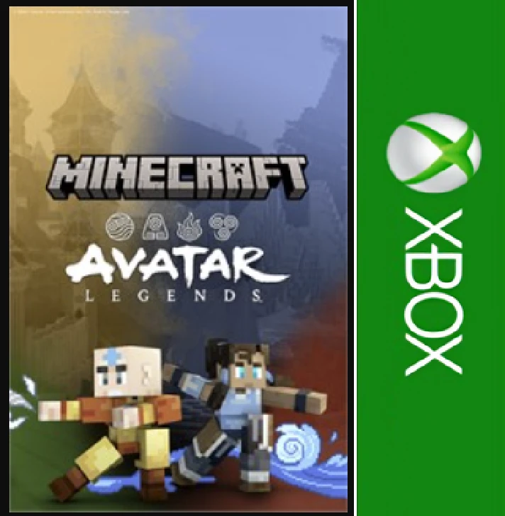 ☑️⭐Minecraft Avatar Legends XBOX⭐Buy it u⭐☑️