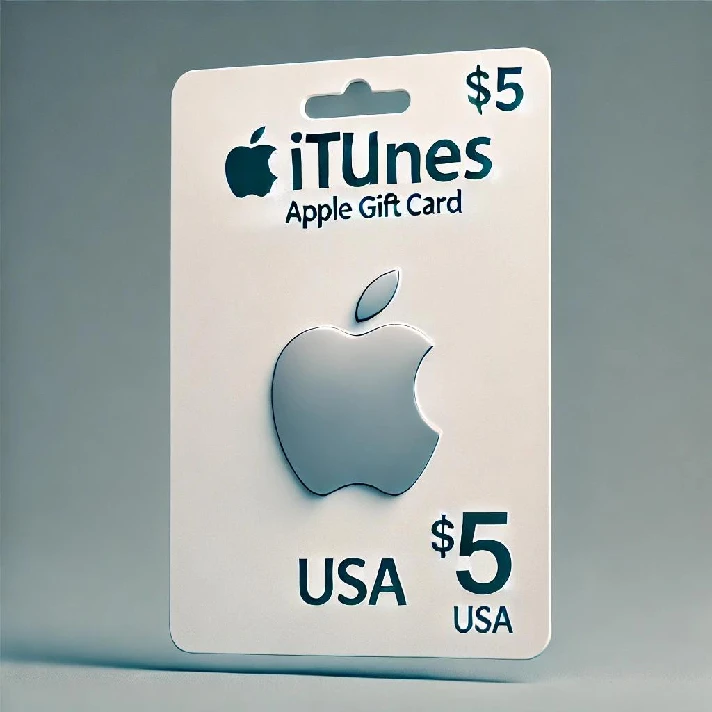 iTUNES APPLE 🍏 GİFT CARD 🇺🇸 US 5$ USD ✅