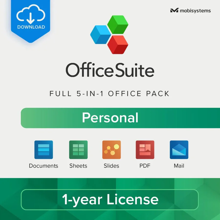 MobiSystems OfficeSuite Personal (Premium) 1 year