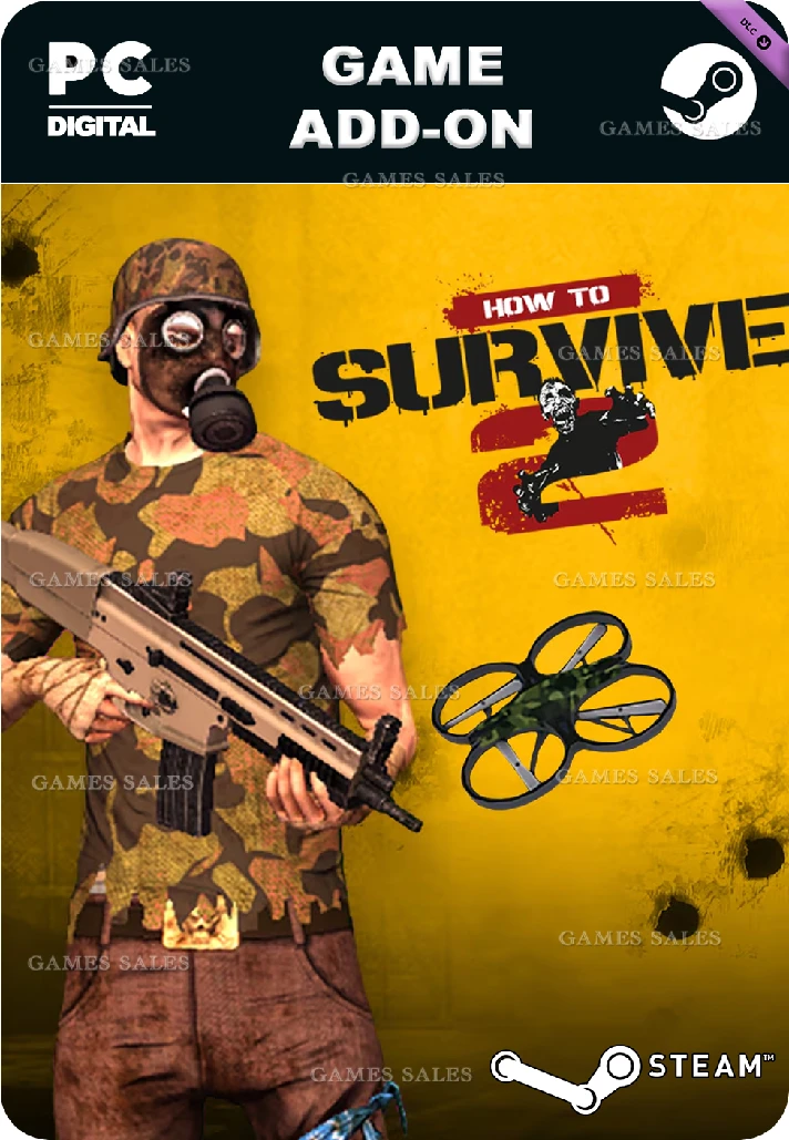 ✅💙HOW TO SURVIVE 2 - ELITE SOLDIER SKIN PACK💙STEAM