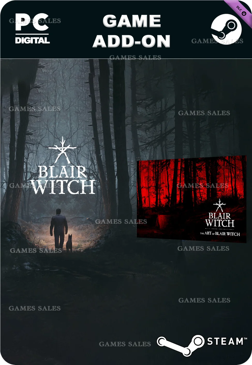 THE ART OF BLAIR WITCHSTEAM GIFT????АВТОДОСТАВКА????