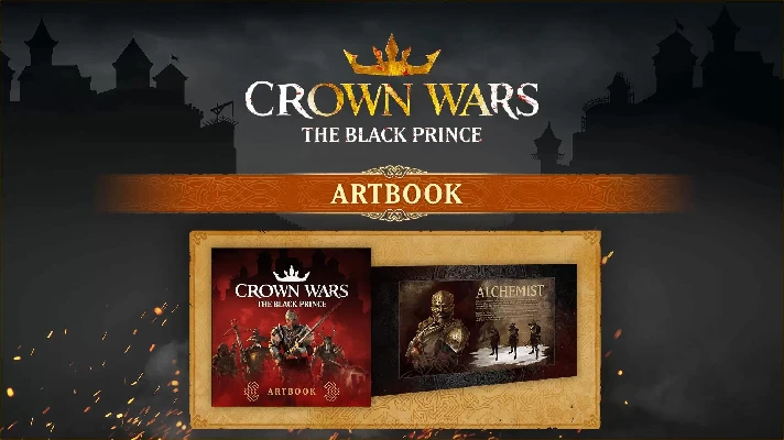 DLC Crown Wars: The Black Prince - Artbook STEAM KEY🔑