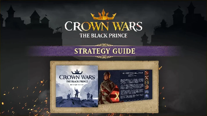 DLC Crown Wars: The Black Prince - Strategy Guide KEY🔑