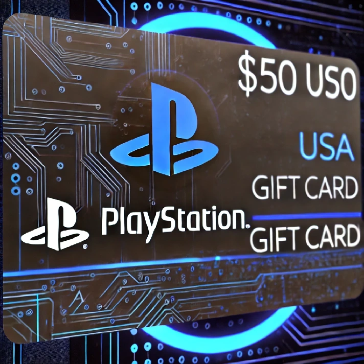 PSN✅ PLAYSTATİON 50$ USD GİFT CARD (USA)🇺🇸