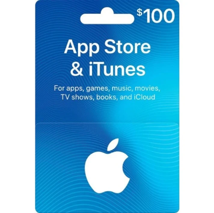 iTUNES ✅ APPLE GİFTCARD 100$ (USA) 🇺🇸