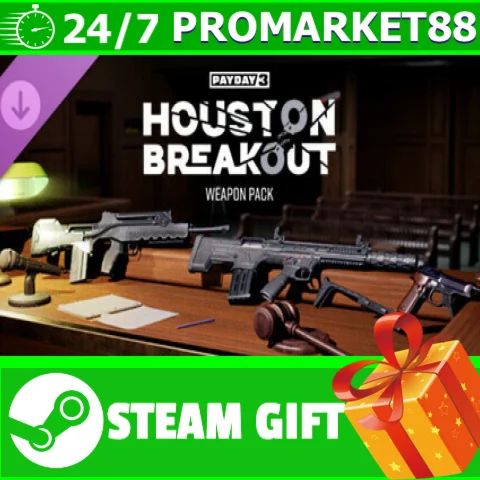 ⭐️ PAYDAY 3: Houston Breakout Weapon Pack STEAM GIFT