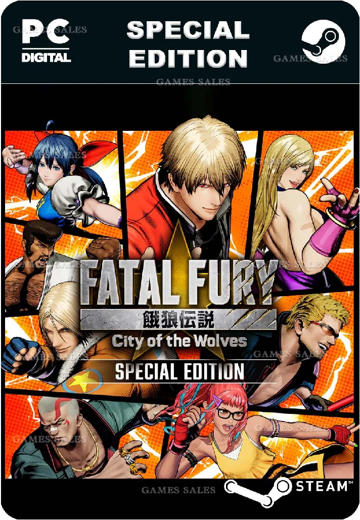 ✅💙FATAL FURY: CITY OF THE WOLVES SPECIAL EDITION✅STEAM