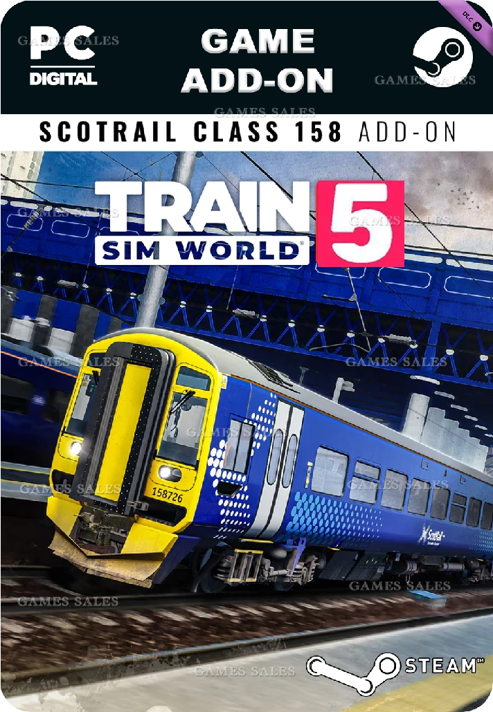 ✅💙TSW 5: SCOTRAIL BR CLASS 158 SPRINTER DMU ADD-ON💙