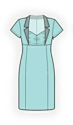 Готовая выкройка. Платье р.50