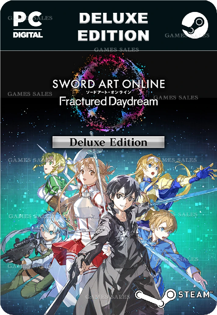 ✅💙SWORD ART ONLINE FRACTURED DAYDREAM DELUXE EDITION