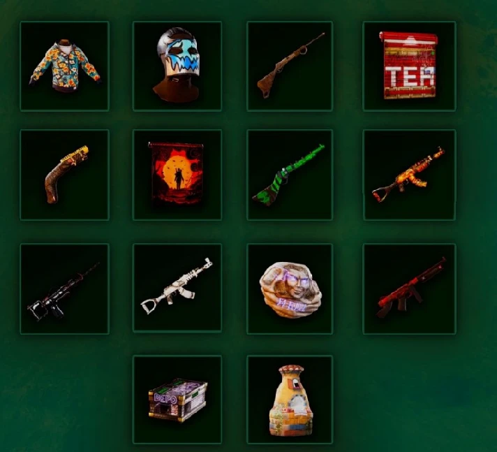 🔥 RUST ITEMS✦ TWITCH DROPS✦Round 32✦ 14 SKINS + 🎁