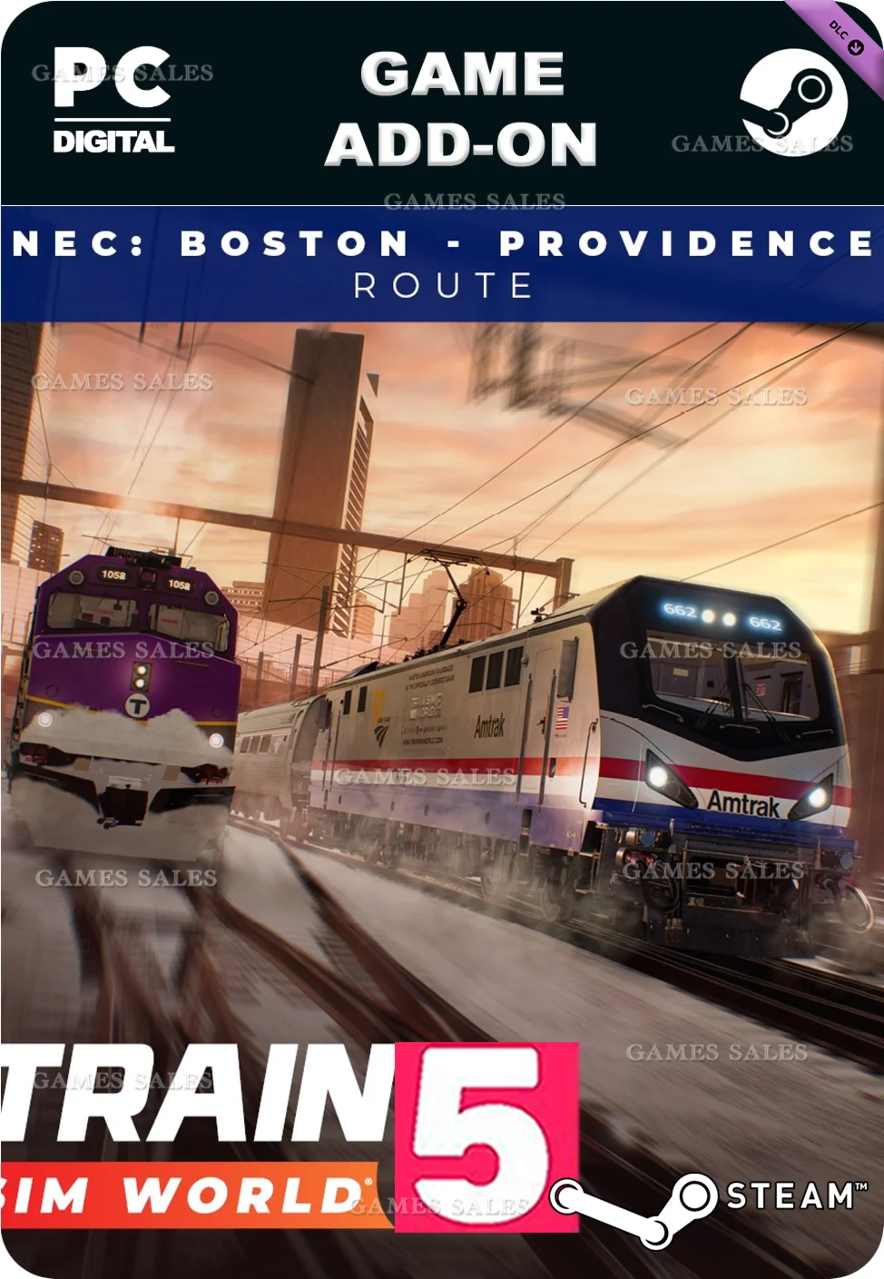 TSW 5: NORTHEAST CORRIDOR BOSTON - PROVIDENCE ROUTE